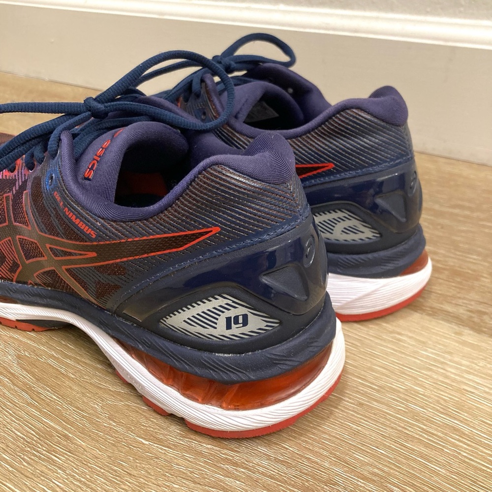Asics Men's Shoes - Red and Blue - Picture 8 of 12